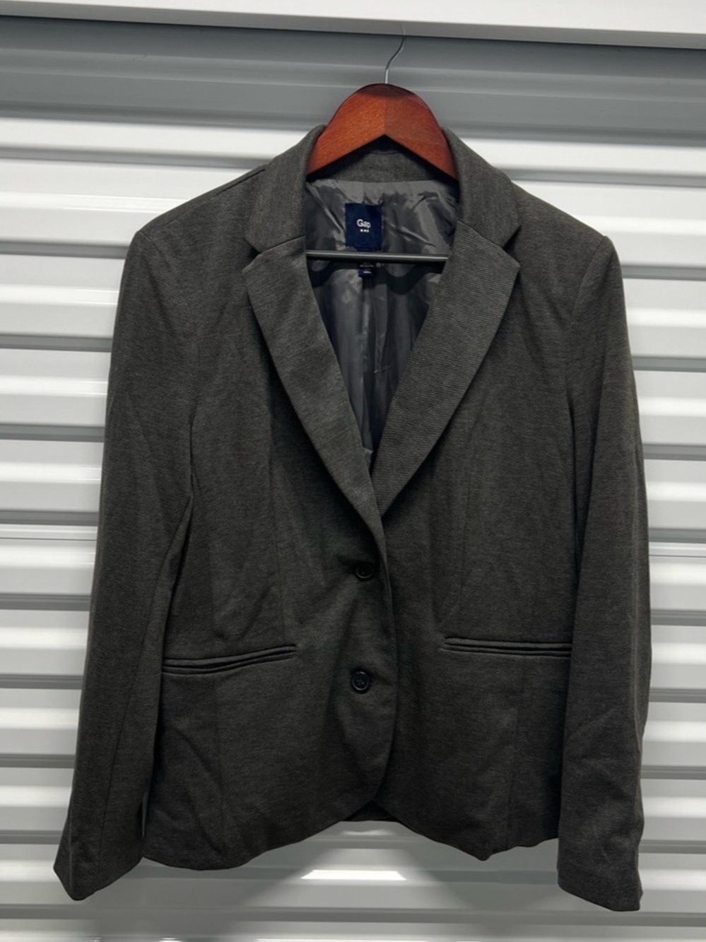 Gap Academy Blazer Charcoal Gray Blazer Size 12